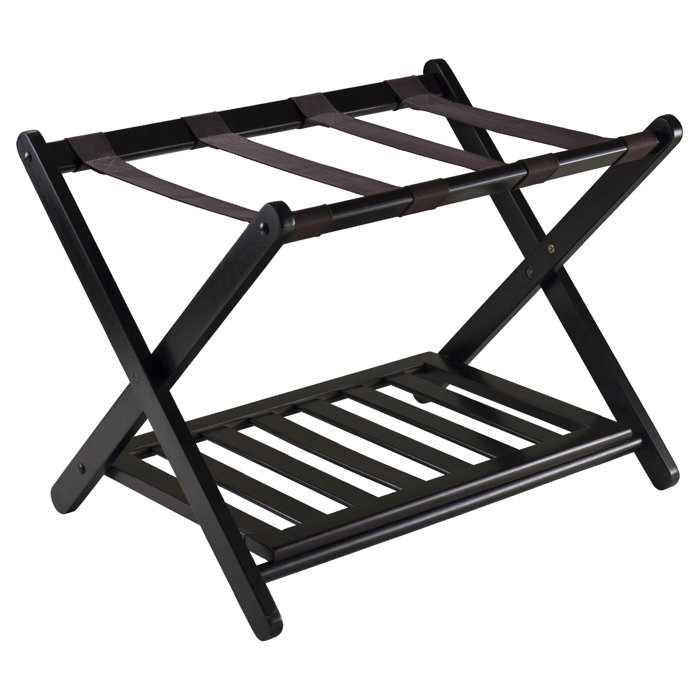 Winsome Folding Wood Luggage Rack & Reviews Wayfair